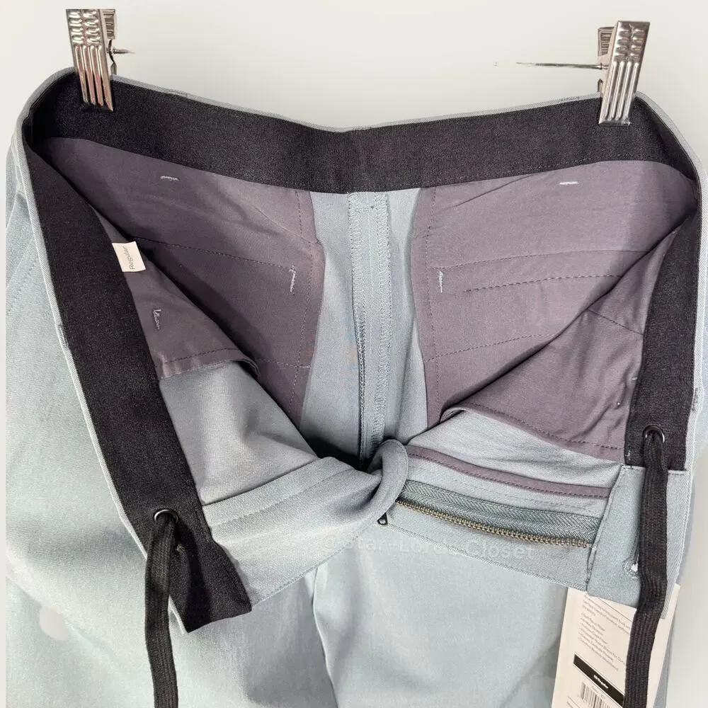 Ministry of Supply Pace Tapered Chinos Pants Size 30 Blue Tech Wrinkle Resistant
